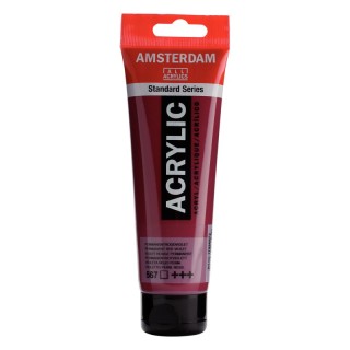 Amsterdam Standard Acrylic Paint, 120ml, Permanent Red Violet 567