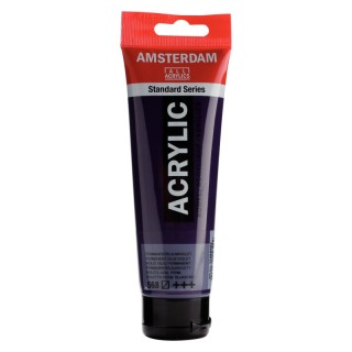 Amsterdam Standard Acrylic Paint, 120ml, Permanent Blue Violet 568