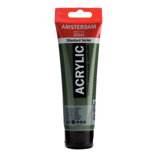 Amsterdam Standard Acrylic Paint, 120ml, Olive Green Deep 622