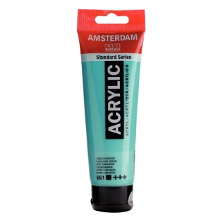 Amsterdam Standard Acrylic Paint, 120ml, Turquiose Grn 661