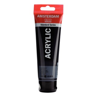 Amsterdam Standard Acrylic Paint, 120ml, Lamp Black 702