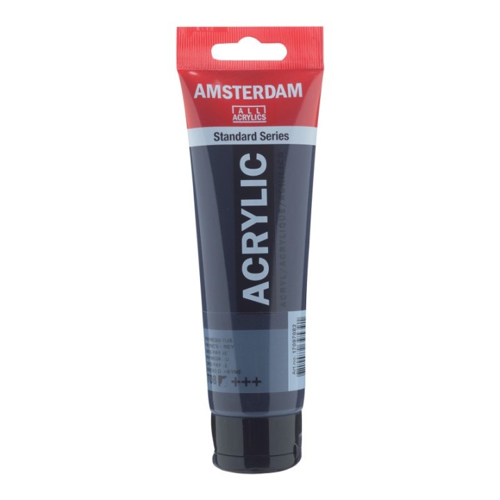 Amsterdam Standard Acrylic Paint, 120ml, Paynes Grey 708