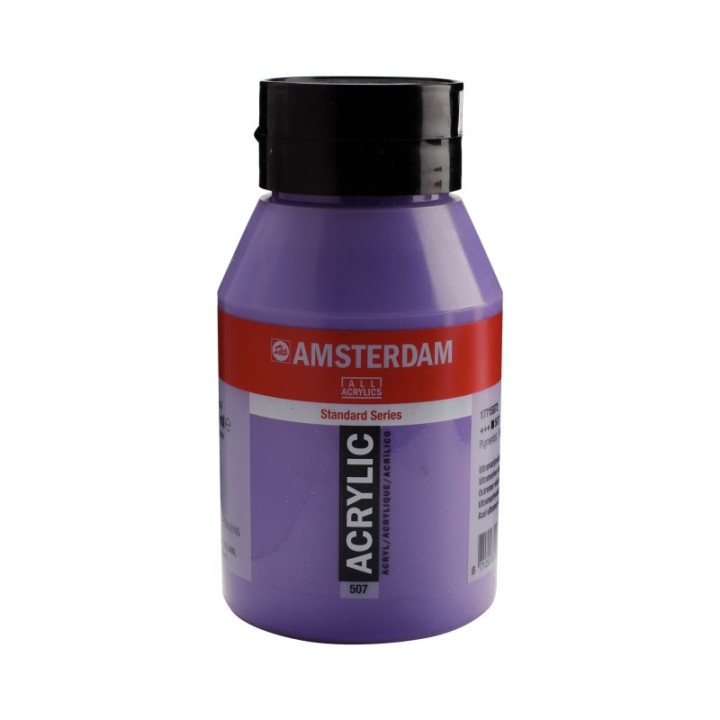 Amsterdam Standard Acrylic Paint Tube, 1000 mL, Ultramarine Violet 507