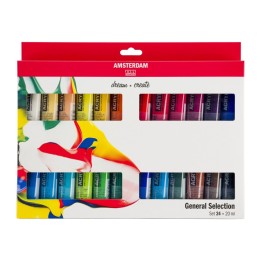 Amsterdam Standard Acrylic General Set, 24 x 20mL