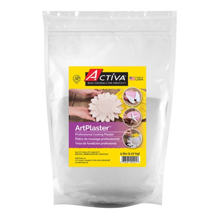 ACTÍVA ArtPlaster™ Professional Casting Plaster, 5 lb (2.27 kg)