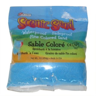 ACTÍVA Scenic Sand™ Craft Colored Sand, Light Blue, 1 lb (454 g) Bag