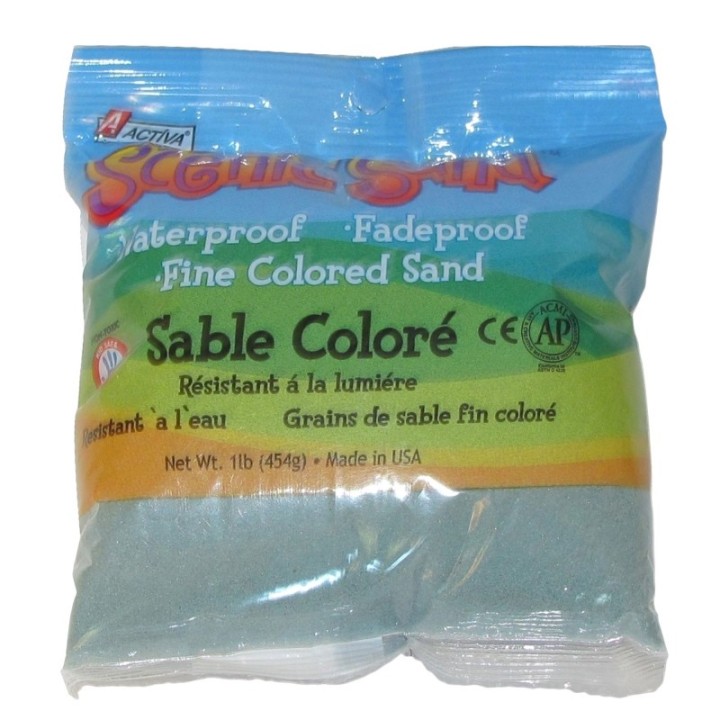 ACTÍVA Scenic Sand™ Craft Colored Sand, Moon Shadow, 1 lb (454 g) Bag