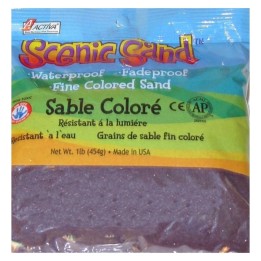 ACTÍVA Scenic Sand™ Craft Colored Sand, Purple, 1lb (454g) Bag