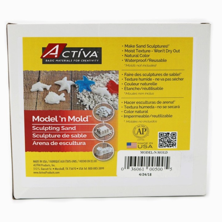 ACTÍVA Model 'n Mold™ Sculpting Sensory Sand, 3 lbs.