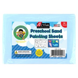 Captain Creative Preschool Sand Art Sheets, Sea Life Theme, 5x7 in, 30 Sheets