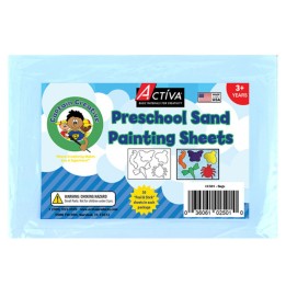 Captain Creative Preschool Sand Art Sheets, Bugs Theme, 5x7 in, 30 Sheets