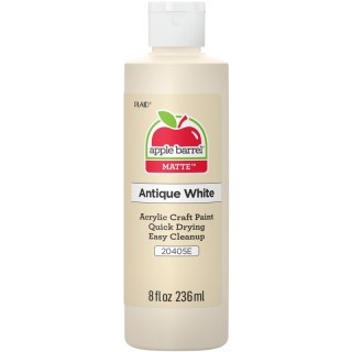 Apple Barrel Acrylic Paint Matte, 8oz., Antique White