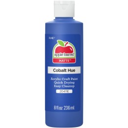 Apple Barrel Acrylic Paint Matte, 8oz., Cobalt Hue