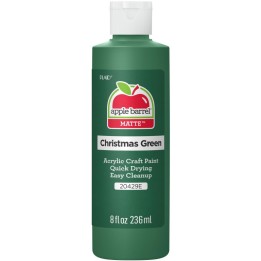 Apple Barrel Acrylic Paint Matte, 8oz., Christmas Green