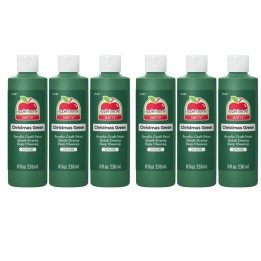Apple Barrel Acrylic Paint Matte, 8oz., Christmas Green, Pack of 6