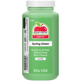 Apple Barrel Acrylic Paint Matte, 16oz., Spring Green