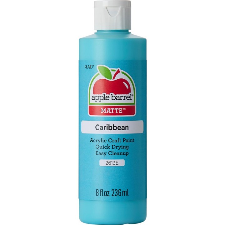 Apple Barrel Acrylic Paint Matte, 8oz., Caribbean