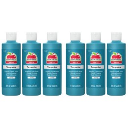 Apple Barrel Acrylic Paint Matte, 8oz., Turquoise, Pack of 6