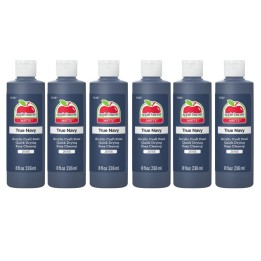 Apple Barrel Acrylic Paint Matte, 8oz., True Navy, Pack of 6