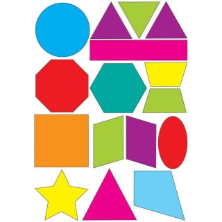 Ashley Productions® Math Die-Cut Magnets, Shapes