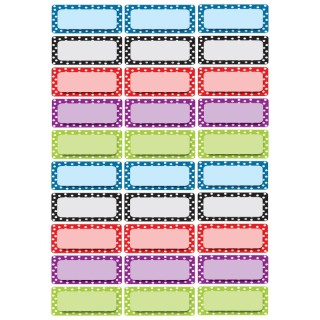 Ashley Productions® Die-Cut Magnetic Foam Color Dots Labels/Nameplates, Pack of 30