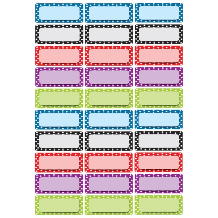 Ashley Productions® Die-Cut Magnetic Foam Color Dots Labels/Nameplates, Pack of 30
