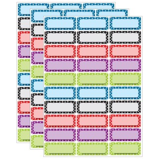 Ashley Productions® Die-Cut Magnetic Foam Color Dots Labels/Nameplates, 30 Per Pack, 3 Packs