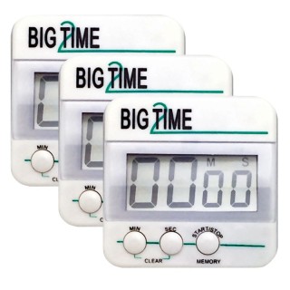 Ashley Productions® Big Time Too Up/Down Timer, Pack of 3