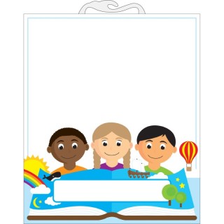 Ashley Productions® Multicultural File Buddy™ Storage Bag, 10.5" x 12.5", 6-Pack