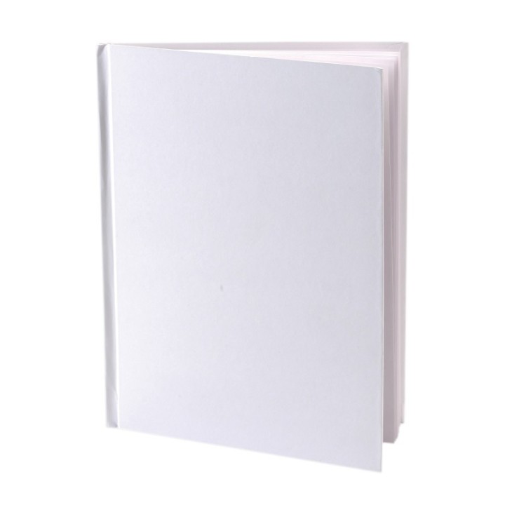 Ashley Productions® Hardcover Blank Book 6" x 8" Portrait, White