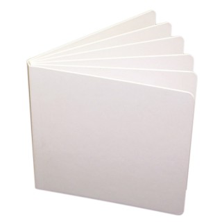 Ashley Productions® Blank Chunky Board Book, 5" x 5", White