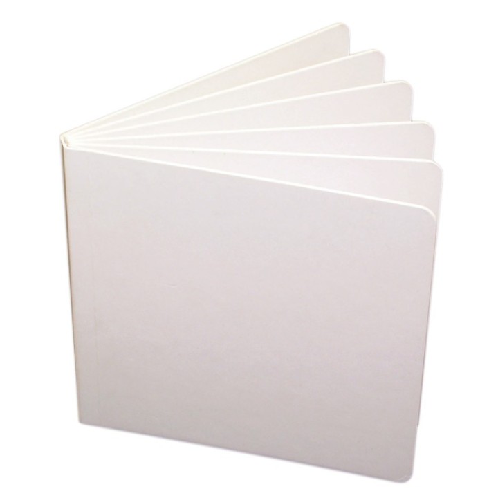 Ashley Productions® Blank Chunky Board Book, 5" x 5", White