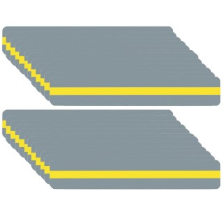 Ashley Productions® Sentence Strip Reading Guide, 1-1/4" x 7-1/4", Yellow, Pack of 24