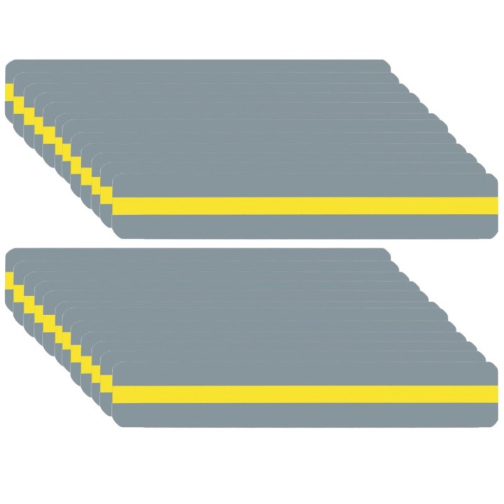 Ashley Productions® Sentence Strip Reading Guide, 1-1/4" x 7-1/4", Yellow, Pack of 24