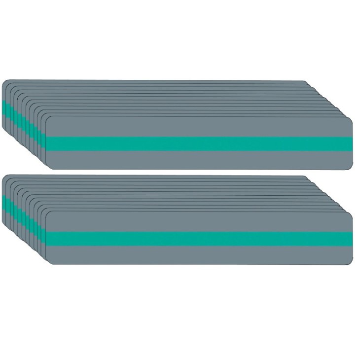 Ashley Productions® Sentence Strip Reading Guide, 1-1/4" x 7-1/4", Green, Pack of 24