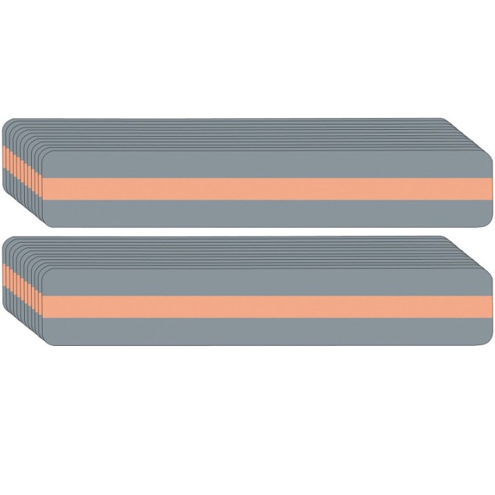 Ashley Productions® Sentence Strip Reading Guide, 1-1/4" x 7-1/4", Peach, Pack of 24