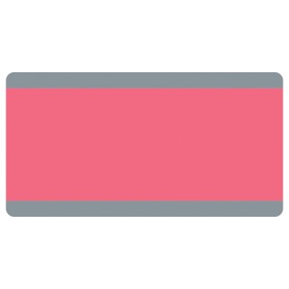 Ashley Productions® Big Reading Guide, 3-3/4" x 7-1/4", Rose