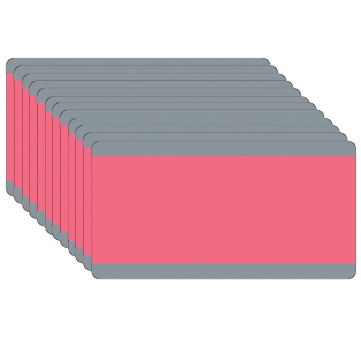 Ashley Productions® Big Reading Guide, 3-3/4" x 7-1/4", Rose, Pack of 12