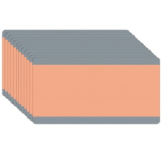 Ashley Productions® Big Reading Guide, 3-3/4" x 7-1/4", Peach, Pack of 12