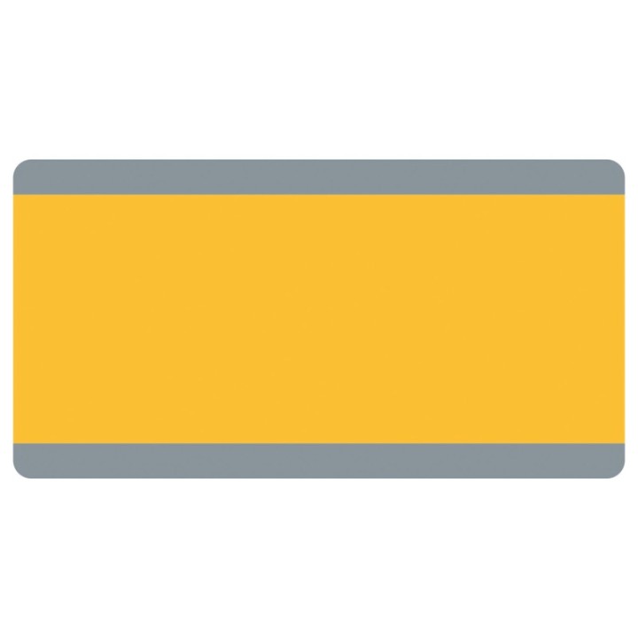 Ashley Productions® Big Reading Guide, 3-3/4" x 7-1/4", Goldenrod