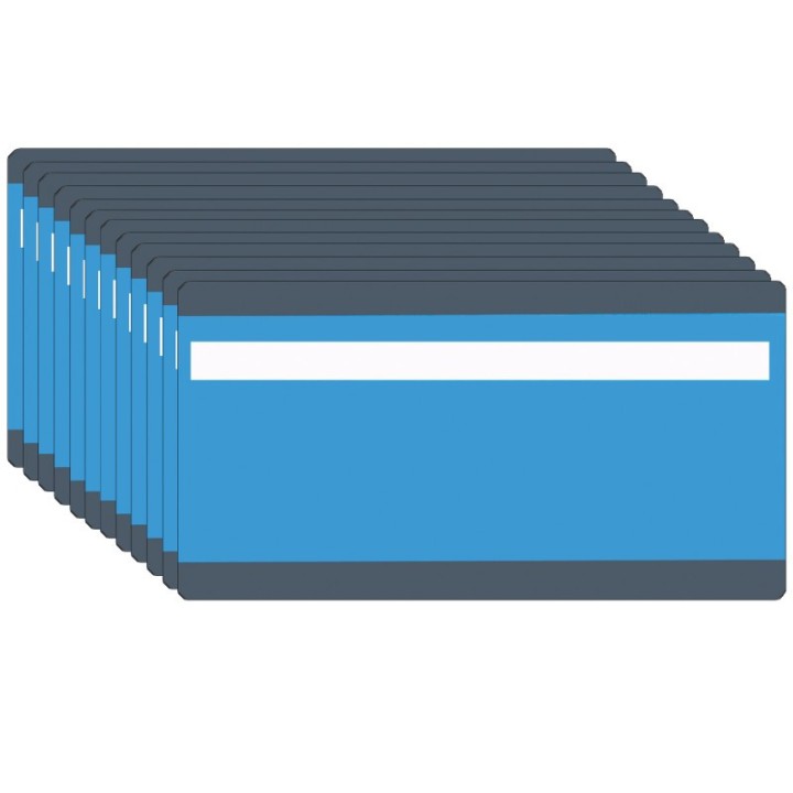 Ashley Productions® Cut-Out Window Blue Trakker Reading Guide, 3-3/4" x 7-1/4", Pack of 12