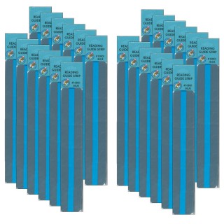 Ashley Productions® Sentence Strip Reading Guides, Blue, 12 Per Pack, 2 Packs