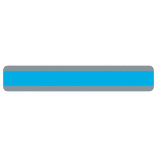 Ashley Productions® Double Wide Sentence Strip Reading Guide, 1-1/4" x 7-1/4", Blue