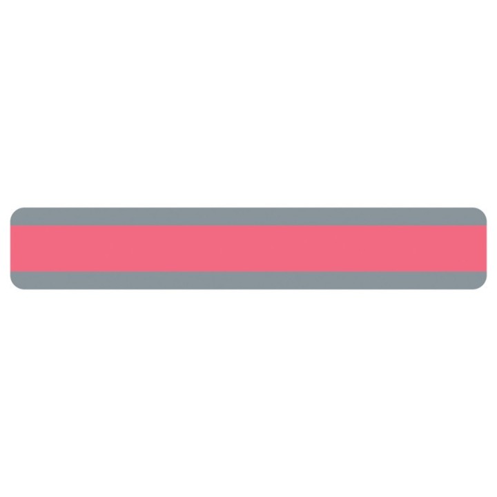 Ashley Productions® Double Wide Sentence Strip Reading Guide, 1-1/4" x 7-1/4", Rose