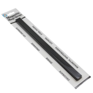 Ashley Productions® Magnetic Magi-Strips, Black, 12'