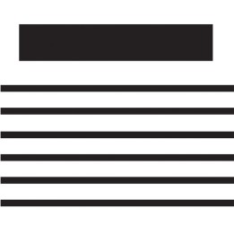 Ashley Productions® Mini Magnetic Magi-Strips, Black, 24 Feet Per Pack, 6 Packs