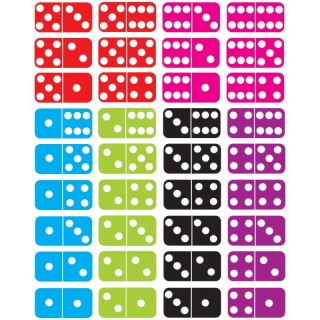 Ashley Productions® Die-Cut Magnetic Dominoes, 36 Pieces