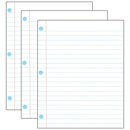 Ashley Productions® Large Magnetic Notebook Page, 12" x 15", Pack of 3