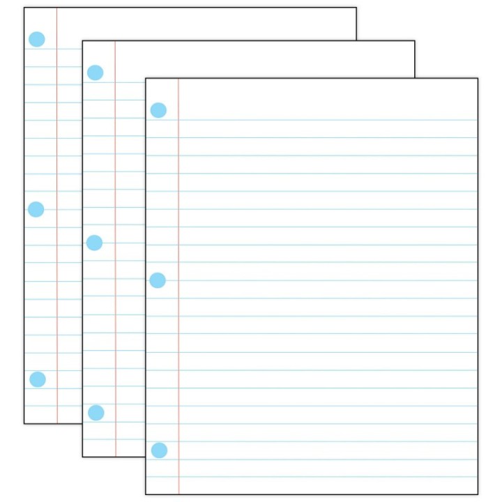 Ashley Productions® Large Magnetic Notebook Page, 12" x 15", Pack of 3