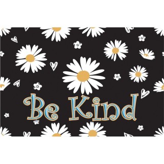 Ashley Productions® The Original Fun Mat® Computer Mouse Pad, 11.75x8 in, Be Kind, Daisies
